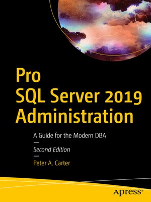cover image of Pro SQL Server 2019 Administration